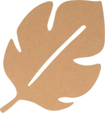 Silhouette Artemio - Feuille de palmier - Bois MDF - 25 cm