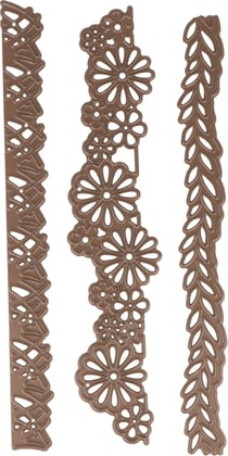 Artemio - Matrice de découpe - Bordure fleurs