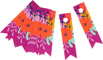 Tags - Colorblock - fleurs