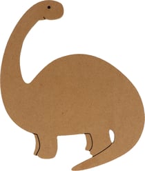 Silhouette Artemio - Brachiosaurus - Bois MDF - 19 x 15 cm 