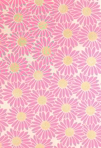 Papier népalais Artemio - Rose/foil - 12 unités