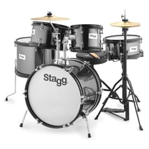 Stagg - Batterie Junior 16" 5 fûts - noir
