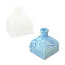 Moule silicone - Vase 4 coins - Jesmonite