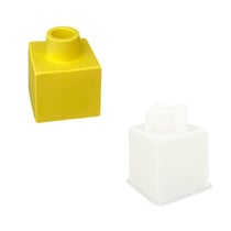 Moule silicone - Vase carré - Jesmonite