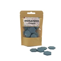 Tesselles de mosaïque Unicraft - bleu - 100 g