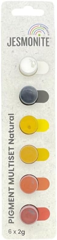 Lot de 6 pigments Jesmonite - Nature