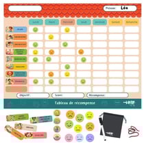 Tableau de récompense magnétique : Planificateur hebdomadaire et quotidien