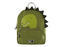 Sac à dos maternelle Trixie Baby - Vert - M. Dino - 1 compartiment