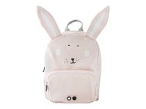 Sac à dos maternelle Trixie Baby - Rose - Mme Lapin - 1 compartiment