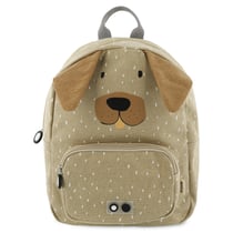 Sac à dos maternelle Trixie Baby - Beige - M. Chien - 1 compartiment