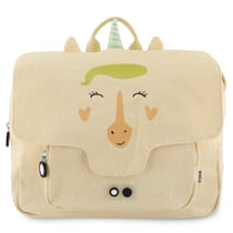 Cartable maternelle Trixie Baby - Beige - Mme Licorne - 1 compartiment
