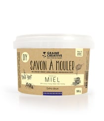 Base de savon DIY - Miel - 500 g