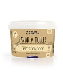 Savon à mouler Graine Créative - Lait d'ânesse - 500 g
