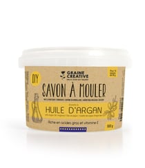 Savon à mouler Graine Créative - Huile d'argan - 500 g