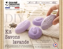 Kit DIY savons - Graine créative - Lavande