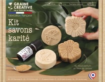 Kit DIY savons - Graine créative - Karité - 4 savons