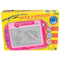 Megasketcher facile à effacer - Rose