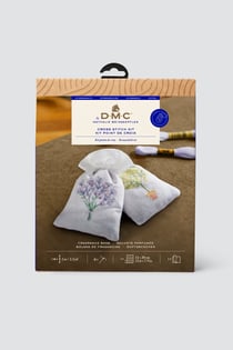 Kit broderie - Point de croix - Sachets parfumés 