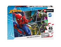 Puzzle enfants - 45 pièces - Spider-man contre les méchants