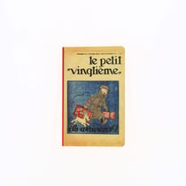 Carnet de notes 12,5 x 20 cm - Les aventures de Tintin - Le petit vingtième