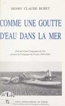 Comme une goutte d'eau dans la mer - Journal d'une compagnie de l'air pendant la Campagne de France 1939-1940
