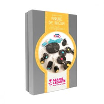 Coffret bijoux Fimo "réglisse"