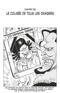 One Piece édition originale - Chapitre 708 - Le Colisée de tous les dangers
