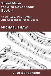 Sheet Music for Alto Saxophone - Book 4 - Woodwind And Piano Duets Sheet Music, #4