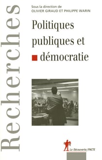 Politiques publiques et démocratie - Politiques publiques et démocratie