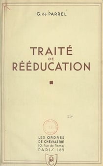 Traité de rééducation