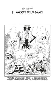 One Piece édition originale - Chapitre 608 - Le paradis sous-marin