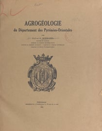 Agrogéologie du département des Pyrénées-Orientales