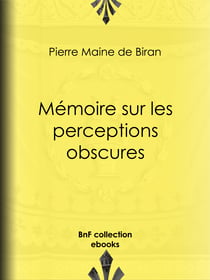 Mémoire sur les perceptions obscures