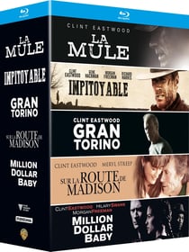 Clint Eastwood acteur - Coffret : La Mule + Gran Torino + Million Dollar Baby + Impitoyable + Sur la route de Madison