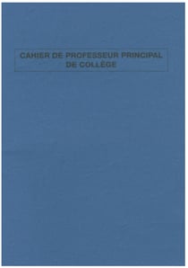Cahier du professeur principal du college