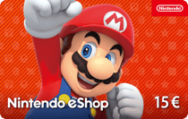 Code de téléchargement Nintendo - 15 euros
