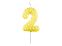 Bougie anniversaire - Chiffre 2