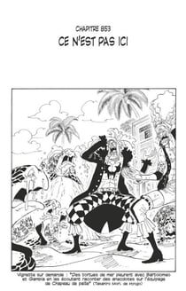 One Piece édition originale - Chapitre 853 - Ce n'est pas ici
