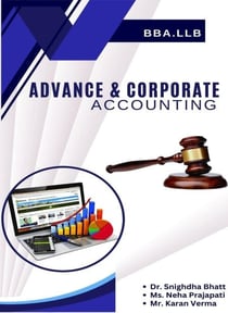 Advance and Corporate Accounting - 1, #1