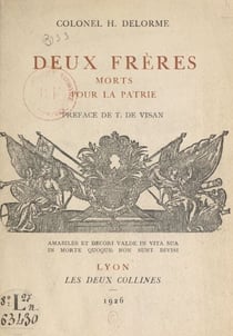 Deux frères morts pour la patrie