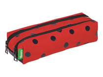 Trousse 2 compartiments - Alice -  TANN'S - Rouge