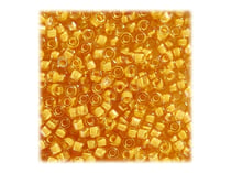 Perles Toho 11/0 - Tube de 3 g - Color Transparent Rainbow curry - Créalia