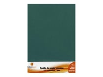 Feuille de papier mousse A4 2 mm - Vert foncé