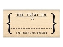 Tampons bois - fait main avec passion - Florilèges Design 