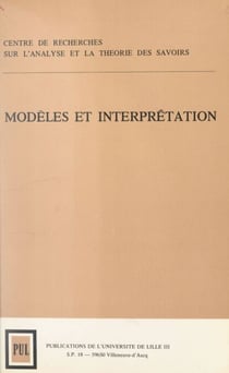 Modèles et interprétation