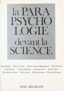 La parapsychologie devant la science