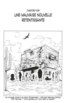 One Piece édition originale - Chapitre 409 - Une mauvaise nouvelle retentissante