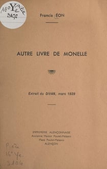 Autre livre de Monelle