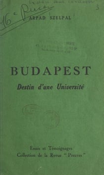 Budapest - Destin d'une université