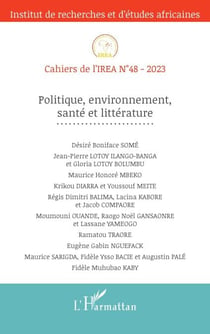 Politique, environnement, santé et littérature